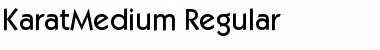 Download KaratMedium Font Download KaratMedium Font