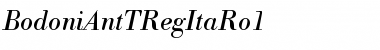 Download BodoniAntTRegItaRo1 Font Download BodoniAntTRegItaRo1 Font