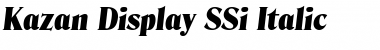 Download Kazan Display SSi Font Download Kazan Display SSi Font