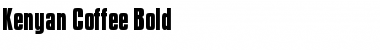 Download Kenyan Coffee Font Download Kenyan Coffee Font