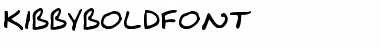 Download KibbyBoldFont Font Download KibbyBoldFont Font