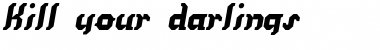 Download Kill your darlings Font Download Kill your darlings Font