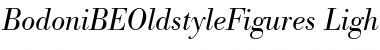 Download BodoniBEOldstyleFigures-Light Font Download BodoniBEOldstyleFigures-Light Font
