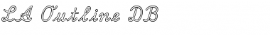 Download LA Outline DB Font Download LA Outline DB Font