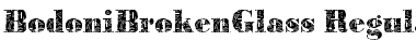 Download BodoniBrokenGlass Font Download BodoniBrokenGlass Font