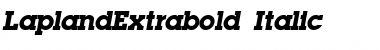 Download LaplandExtrabold Font Download LaplandExtrabold Font