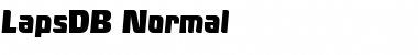 Download LapsDB Font Download LapsDB Font