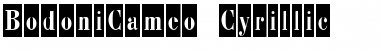 Download BodoniCameo Font Download BodoniCameo Font