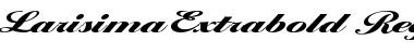 Download LarisimaExtrabold Font Download LarisimaExtrabold Font