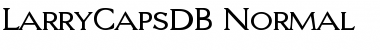 Download LarryCapsDB Font Download LarryCapsDB Font