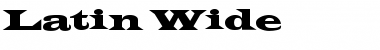 Download Latin Wide Font Download Latin Wide Font