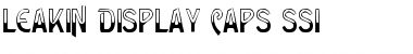 Download Leakin Display Caps SSi Font Download Leakin Display Caps SSi Font