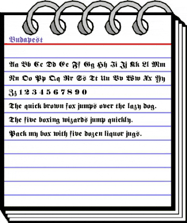 FetteFraktur-Normal Regular animated font preview FetteFraktur-Normal Regular animated font preview