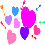 Hearts & Arrows Clip Art