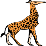 Giraffe 06 Clip Art
