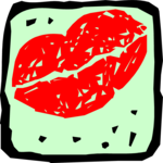 Sealed with a Kiss Clip Art