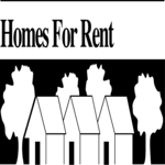 Homes for Rent Clip Art