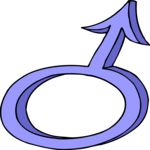Male Symbol 12 Clip Art
