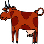 Cow 10 Clip Art