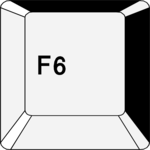 Key F06 Clip Art