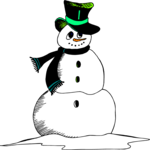 Snowman 55 Clip Art