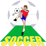 Soccer Title 2 Clip Art