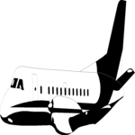 Plane 021 Clip Art