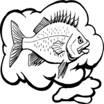 Fish Thoughts 1 Clip Art