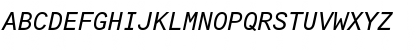 Arial Monospaced MT Std Oblique Font