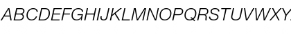 Helvetica Neue eText Pro Light Italic Font