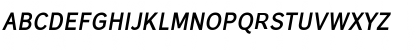 Carnova SemiBold Oblique Regular Font