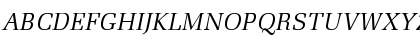 Latino URW Regular Italic Font