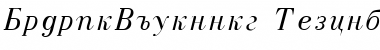BodoniCyrillic Font