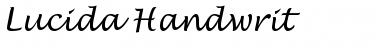 Lucida Handwrit Font