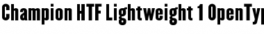 Champion HTF-Lightweight Font