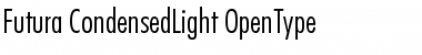 Futura Condensed Light Font