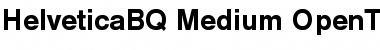 Helvetica BQ Regular Font