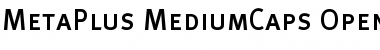 MetaPlus MediumCaps Font