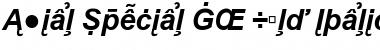 Arial Special G2 Font