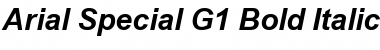 Arial Special G1 Font